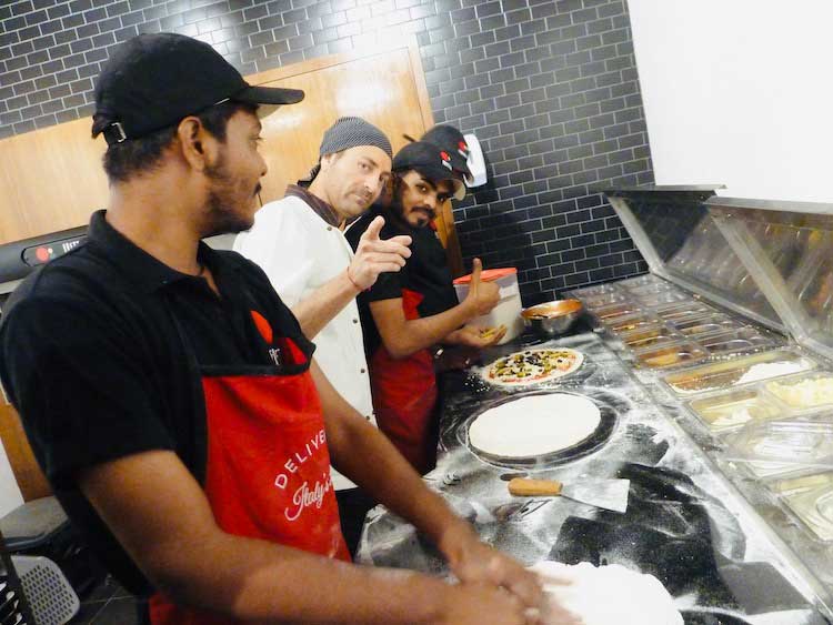 Steinbackofen Pizza Kurs Traditionellen “Steinbackofen“